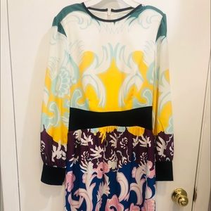 Multi-color Midi Dress